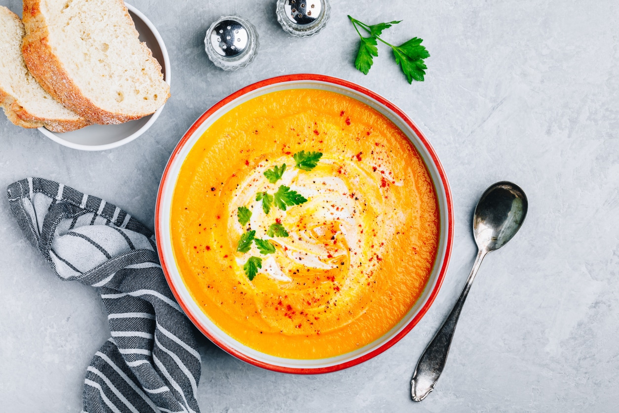 Karotten-Ingwer-Suppe