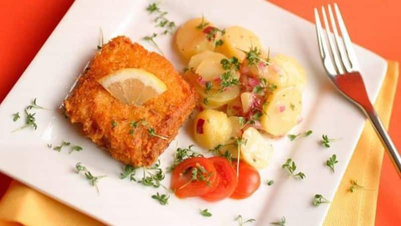 Fisch mit Parmesan-Kruste