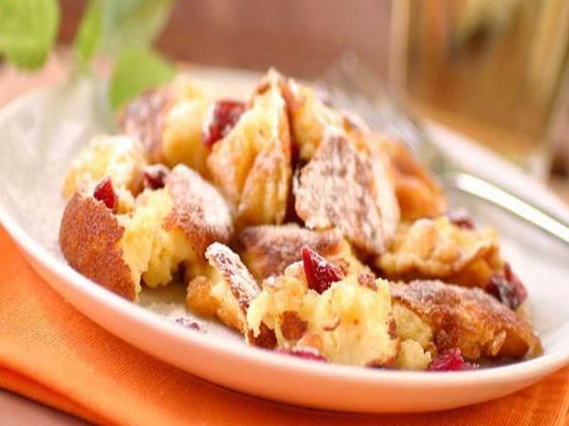 Kaiserschmarrn mit Cranberries
