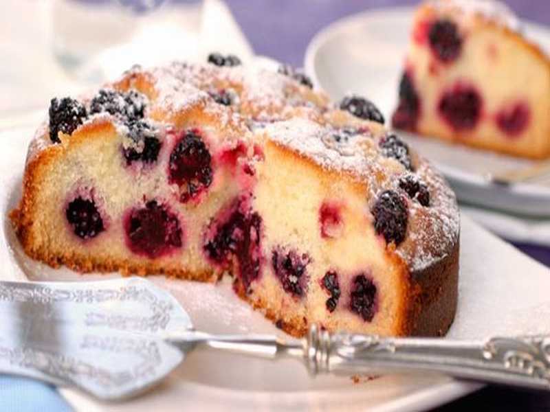 Brombeerkuchen