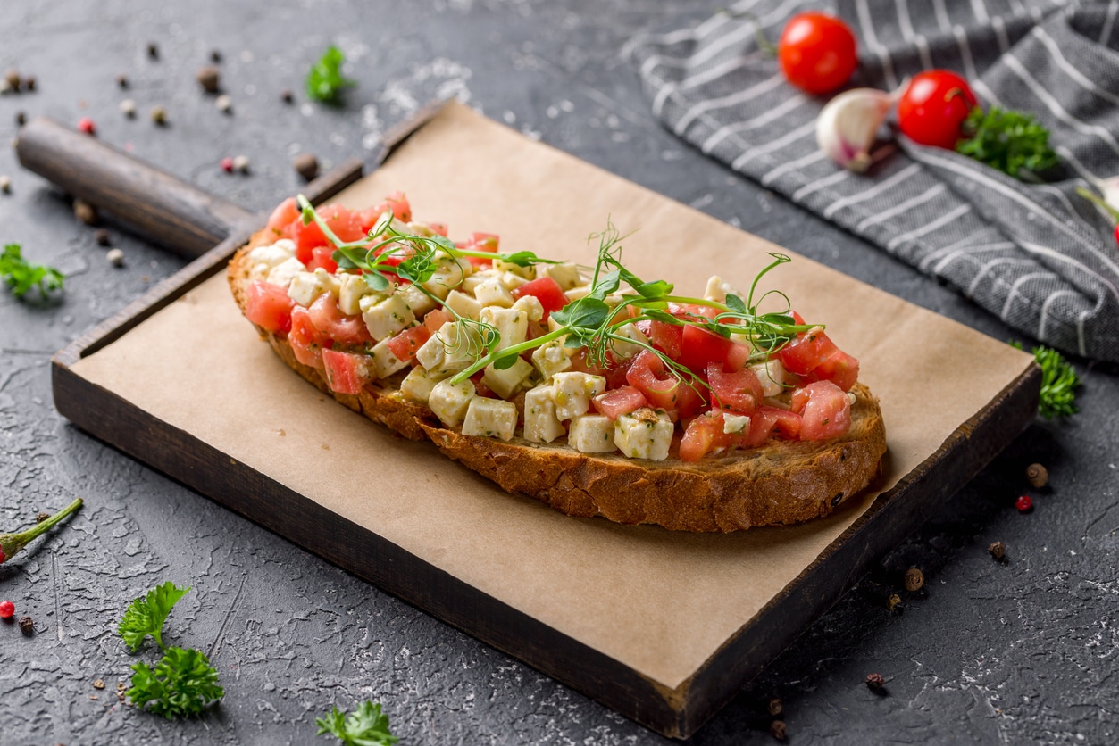 Ziegenkäse-Baguette