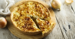 Veganer Zwiebelkuchen