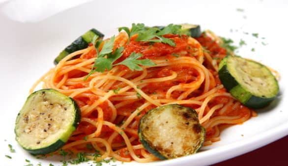 Low Carb Zucchini Spaghetti Rezept