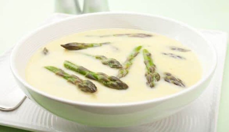 Spargelcremesuppe 