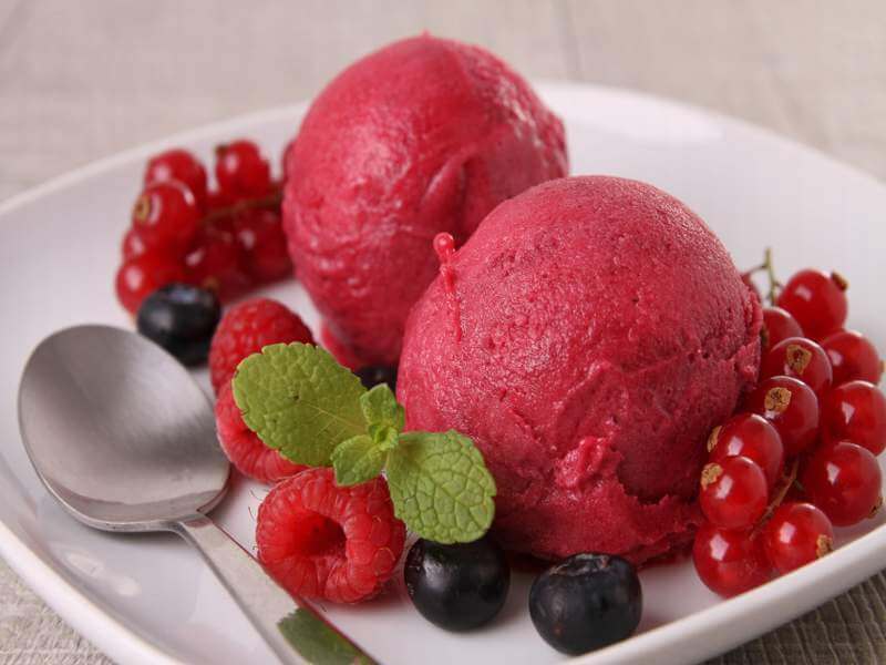 Erdbeer Sorbet Rezept