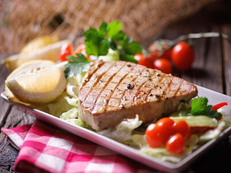 Mariniertes Thunfischsteak Rezept