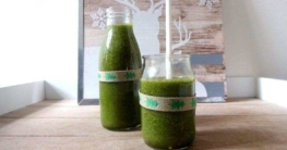 Grüner Smoothie meets Christmas
