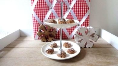 Weihnachts-Cookies à la low carb mit Chia
