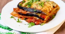 Vegetarische Lasagne mit Auberginen