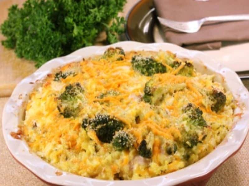 Broccoli-Auflauf mit Fleischklößchen Rezept