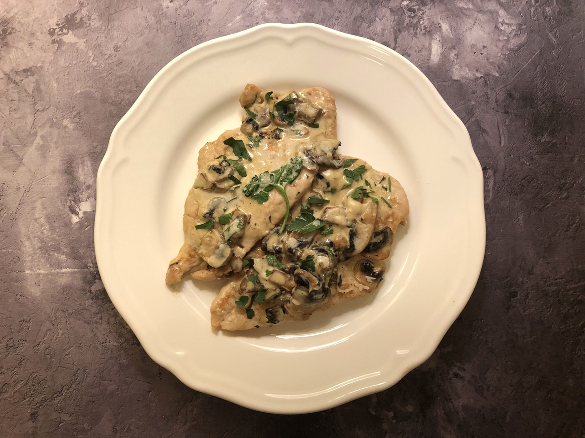 Champignon Rahmschnitzel