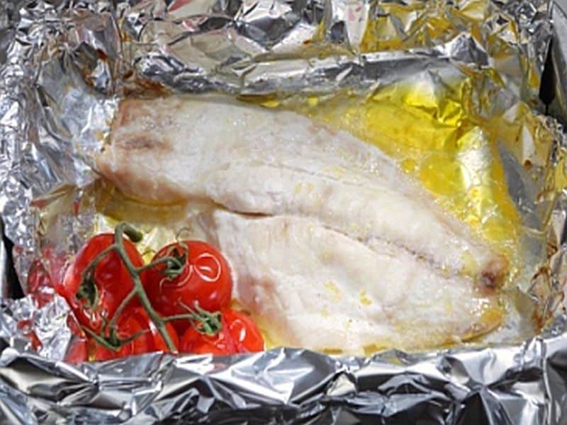 Fisch im Päckchen