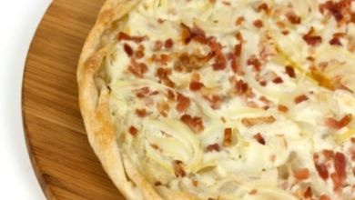 Elsässer Flammkuchen