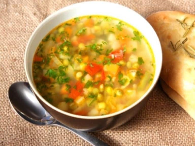 Bunte Gemüsesuppe Rezept