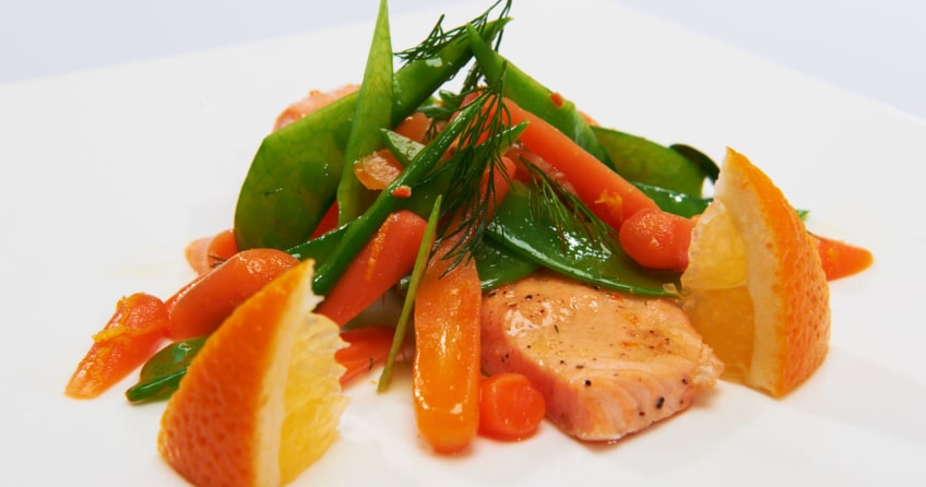 Bandnudeln mit Lachs und Zitronensoße Rezept