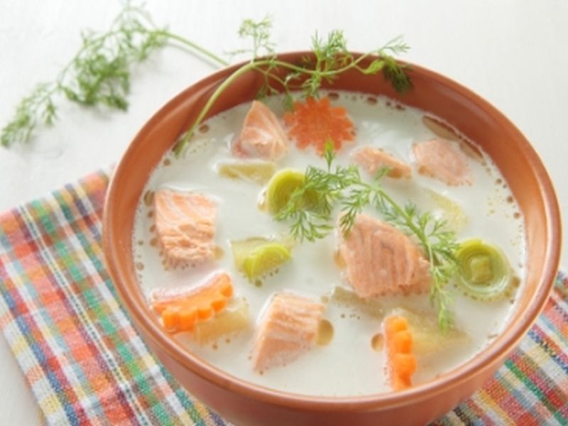 Lauch Hackfleisch Suppe 