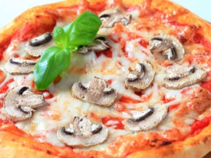 Pizza al funghi Rezept