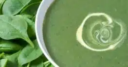 Spinatsuppe