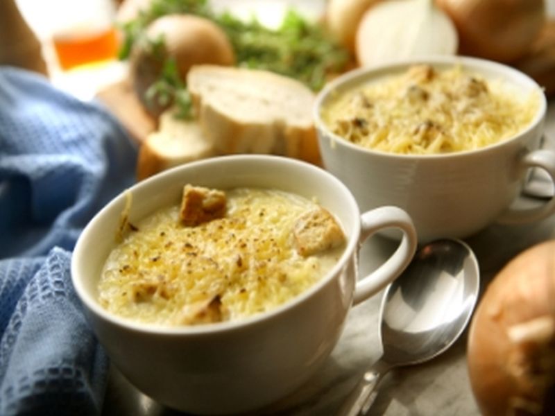 Zwiebelsuppe