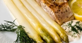 Spargel aus dem Ofen