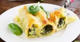 Cannelloni mit Ricotta und Spinat