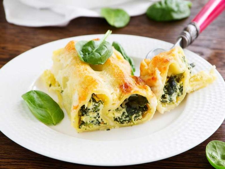 Cannelloni mit Ricotta und Spinat Rezept