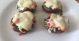 Gefüllte Champignons