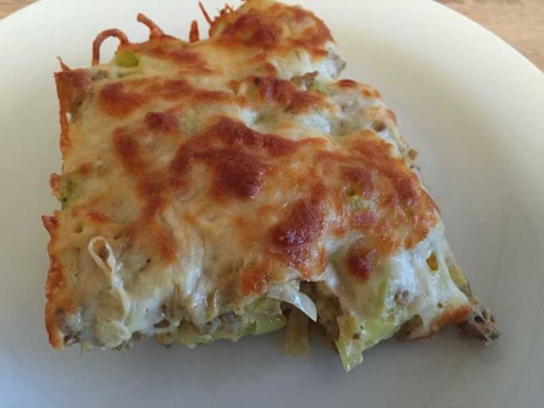 Kartoffel Lauch Auflauf Mit Hackfleisch Und Feta