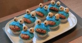 Krümelmonster Cupcakes