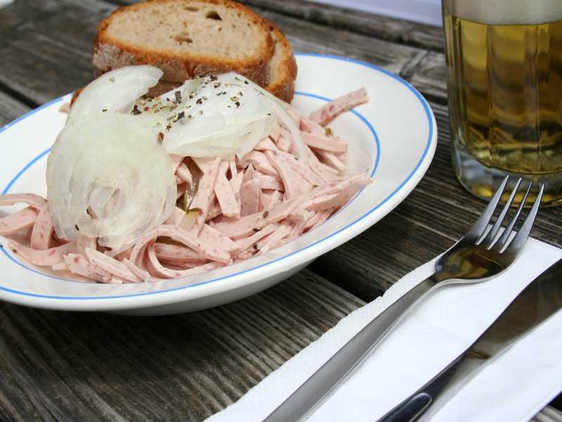 Bayrischer Wurstsalat