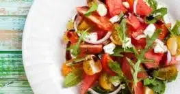 Mediterraner Melonensalat