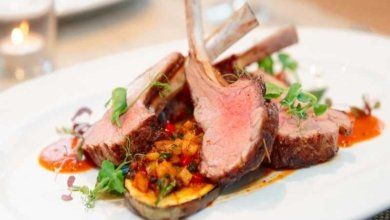 Gegrillte Lammkarrees