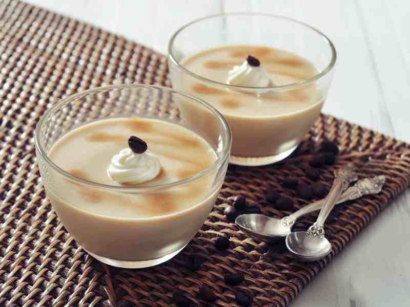 Kaffee Panna Cotta 