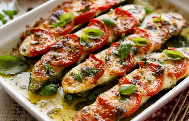Gefüllte Zucchini Rezept