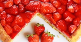 Veganer Erdbeerkuchen