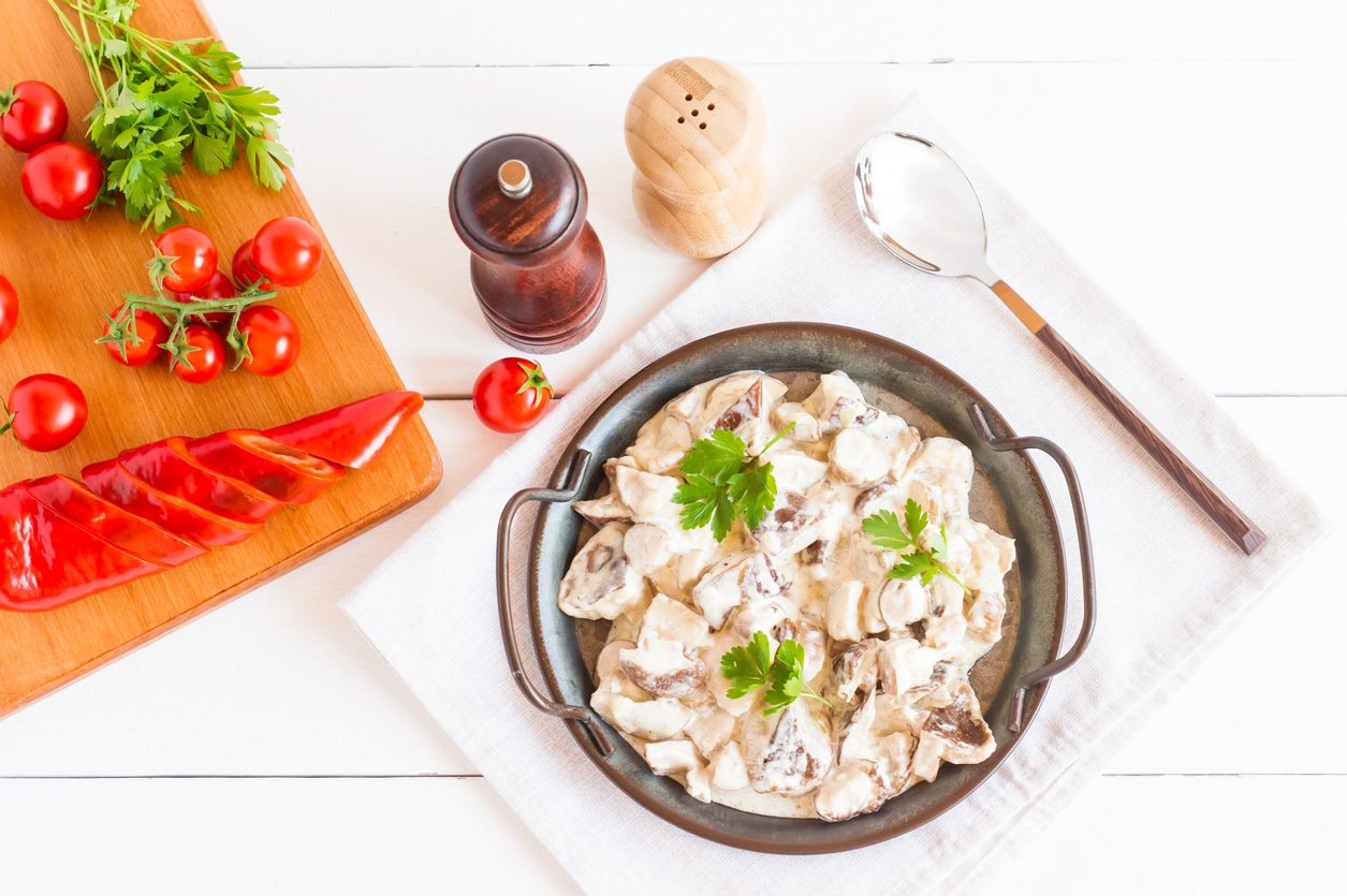 Vegane Champignonsoße