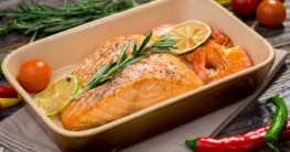 Lachs im Backofen