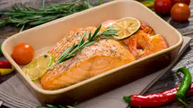 Lachs im Backofen