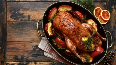 Pute aus dem Backofen