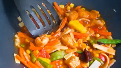 Hähnchen süß-sauer