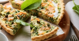 Lachs Quiche