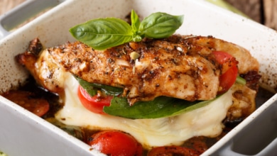 Mozzarella Hähnchen