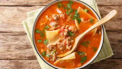 Lasagnesuppe