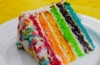 Regenbogenkuchen