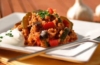 Ratatouille-Couscous mit Sauerrahm