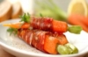 Gefesselte Bundkarotten mit Rucola