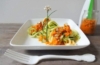 Zucchini-Tagliatelle mit Möhren-Pesto