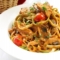 Scharfe Tomaten Thunfisch Pasta