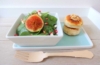 Spinat-Salat mit Feige, Feta & Walnuss-Talern