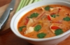 Rotes Thai Curry mit Hähnchen